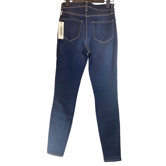 L'AGENCE Marguerite Skinny Leg Jeans - Size 25 - Picture 2 of 5